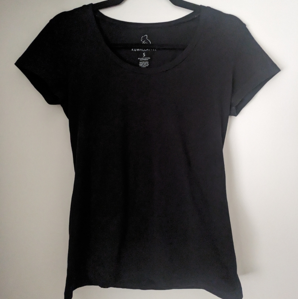 Black t-shirt, Kuwalla Tee, size small